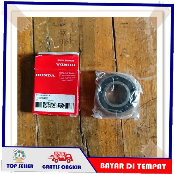 ORIGINAL HGP Linear Bearing 6004 RS Lahar Laher Bantalan Bola Ball Motor Honda Tutup Karet Kotak ORI