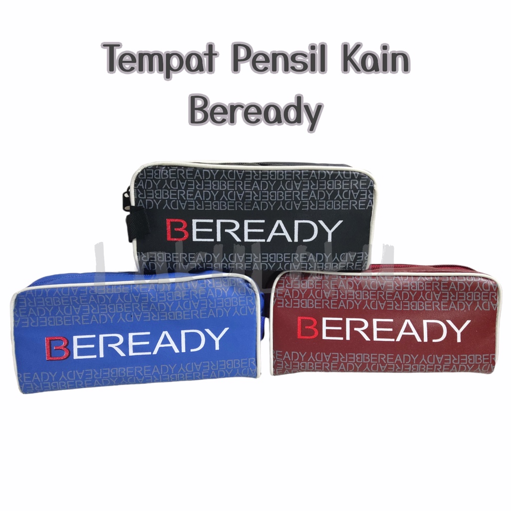 

Tempat Pensil / Pencil Case Bahan Kain Beready