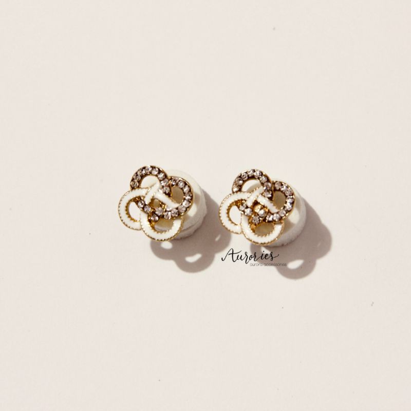 Luna earring/anting stud/anting fashion korea/aksesoris korea/anting pesta/anting fashion