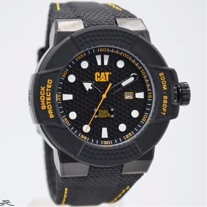 Jam Tangan Pria Caterpillar CAT SF-161 Kanvas Original Murah