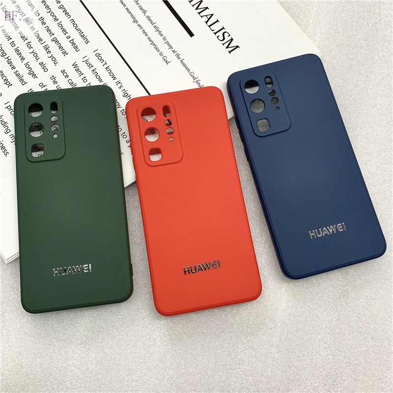 Casing Soft Case Silikon Untuk Huawei Mate20 Mate30 Mate40 Pro Y9 2019