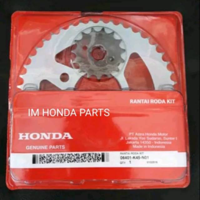 Gir set Honda CB 150 R CBR 150 R K45A original