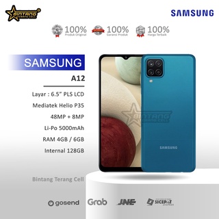 Samsung A12 a12 galaxy a12 exynos Ram 6/128Gb Ram 4/128Gb Garansi Resmi