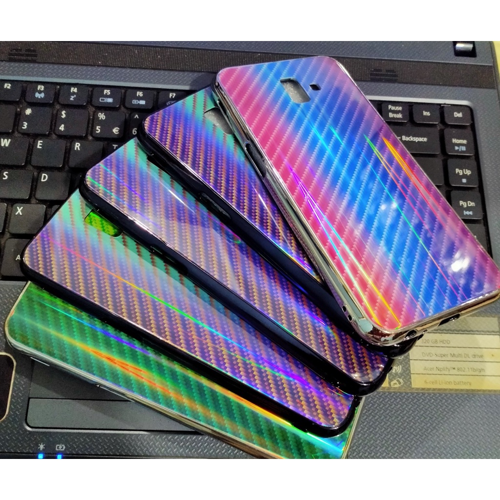 REALME 3 PRO CASE FUZE GLASS RAINBOW