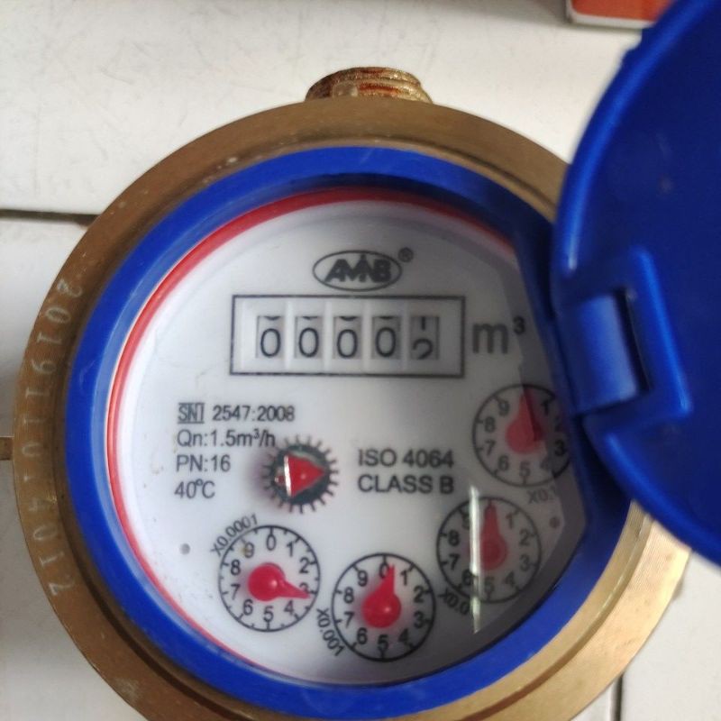 meteran air besi AMINB/ meteran air PDAM AMINB