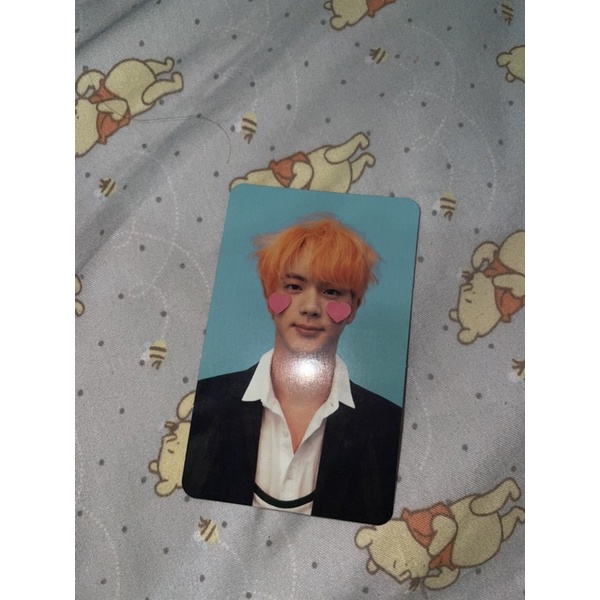 photocard pc answer f jin kim seokjin bts official