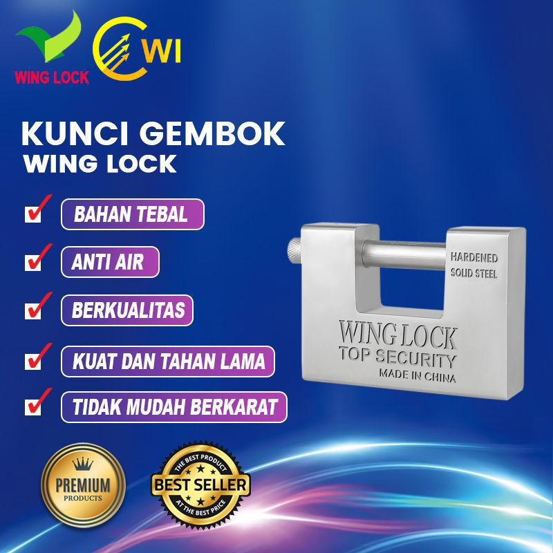 Gembok , Gembox , Top ascurity Gembok 94mm , Gembok Anti Maling, Gembok Serbaguna