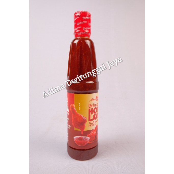 MamaSuka Delisaos Hot Lava / Saus Sambal Pedas 260ml