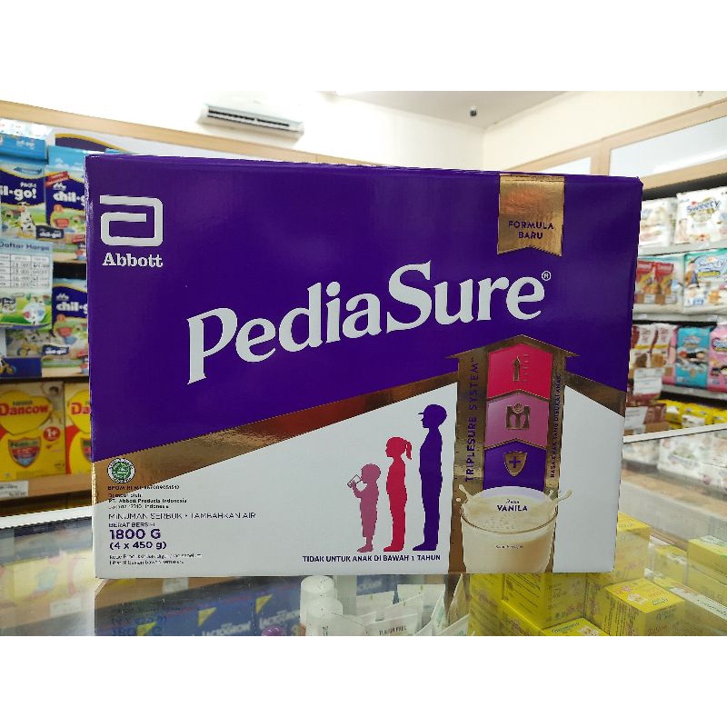 Pediasure triplesure Vanilla 1800gr Box