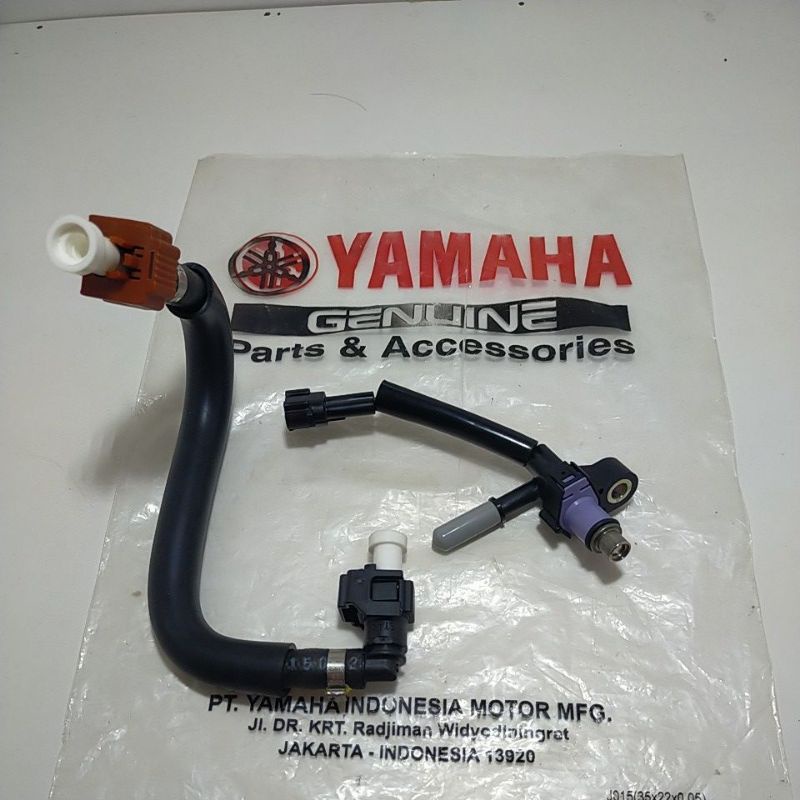 injektor 3c1 yamaha vixion old lama 2017-2012 original baru set barang original ka