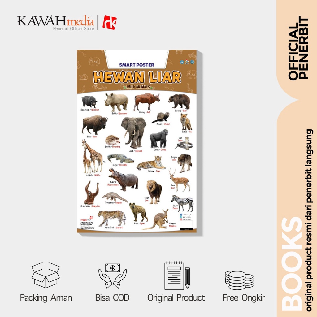 SMART POSTER HEWAN LIAR - RUANG KATA