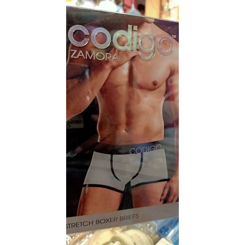 Celana boxer cowok codigo Zamora/celana dalam cowok ( 3 pcs)