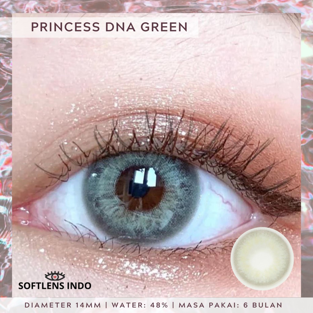 Softlens Princess DNA green/ hijau