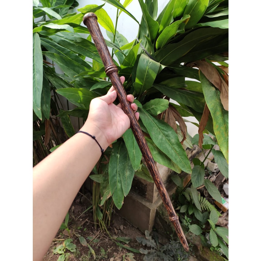 Tongkat Komando Kayu Liwung Macan Kualitas Istimewa