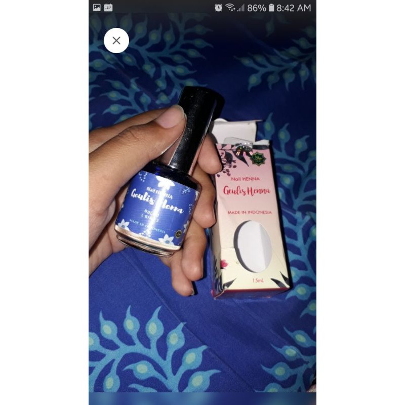 nail polish geulis cat kuku halal wudhu