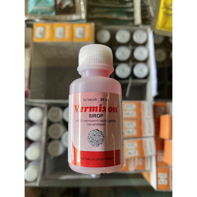 vermixon obat cacing gelang unggas