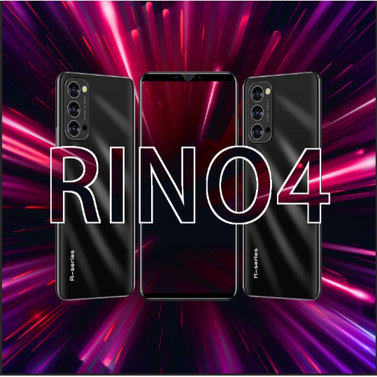 HP Baru Reno 4 HP Smartphone (Bisa Cod+Cicilan)RAM 6GB+128GB Handphone Murah Promo Cuci Gudang Android Ponsel Baru Original 6.5Inci 5G HD Screen MobilePhone Best Gaming Performance Cellphone