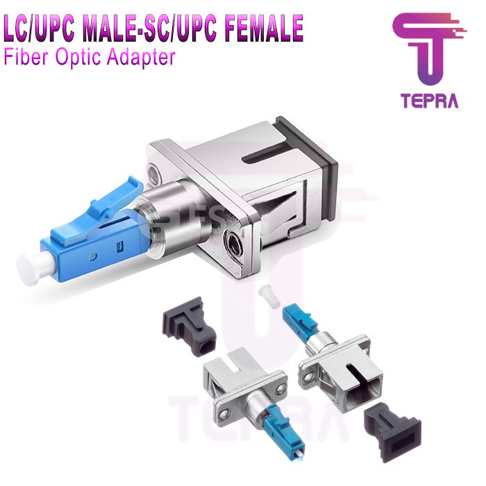 Fiber Optic LC/UPC Male to SC/UPC Female Adapter|FO LC-SC Adapter