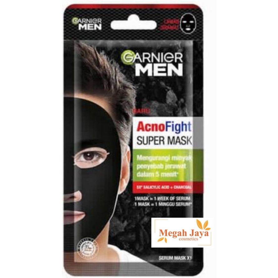 GARNIER MAN ACNO FIGHT SUPER MASK 22GR@MJ