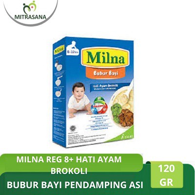 

Milna B R 8+ Hati A Brokoli 120G