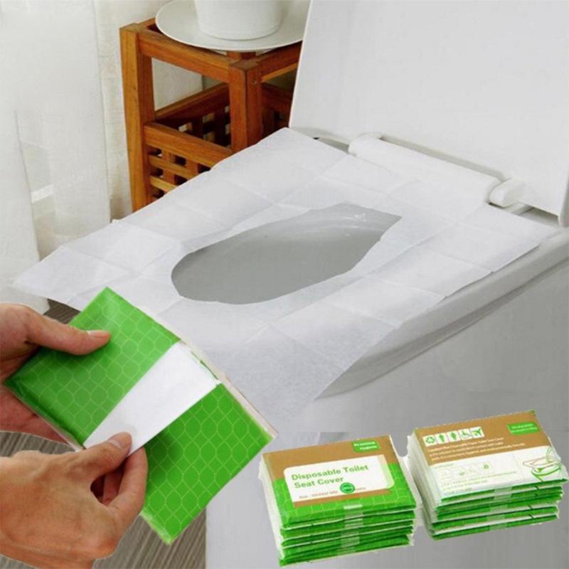 YGRETTE - IFITU PUBO Cover Dudukan Toilet Disposable Seat Cover 1 Pack ISI 10PCS LARUT DIAIR BIO DEGRADABLE DISSOLVEABLE IN WATER LARUT DI AIR