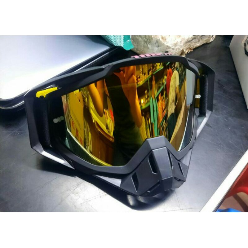 KACAMATA HELM CROSS GOOGLE 100%