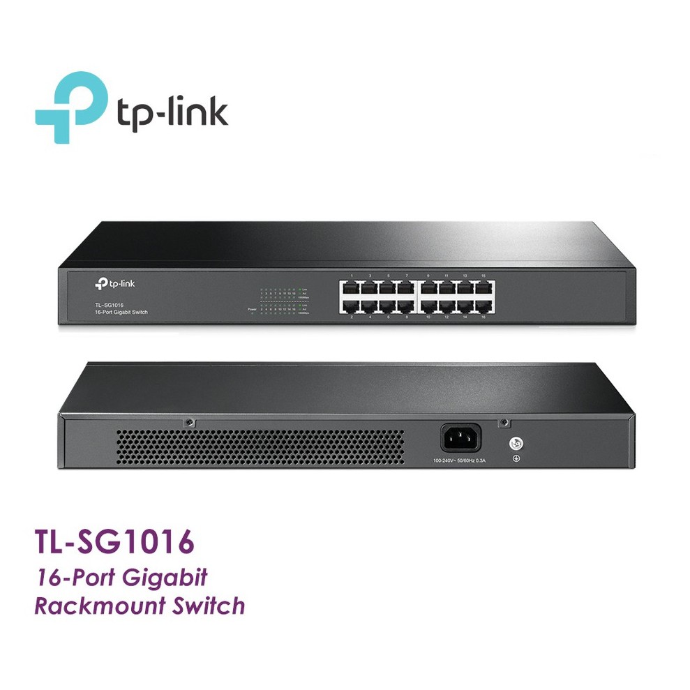 TP-LINK 16-Port Gigabit Switch TL-SG1016 sg1016d