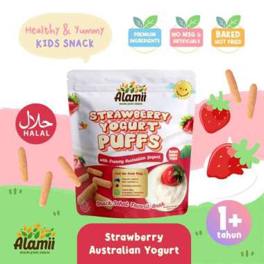 Alamii Strawberry Yogurt Puffs 25gr