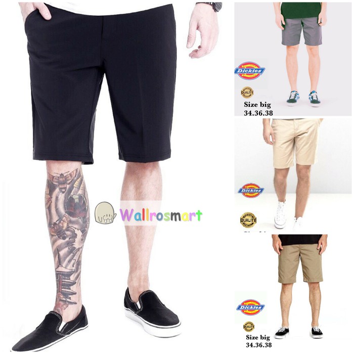 CELANA CHINO PENDEK BIG SIZE DICKIES SIZE 28 - 38 CHINO SHORT CINO CINOS