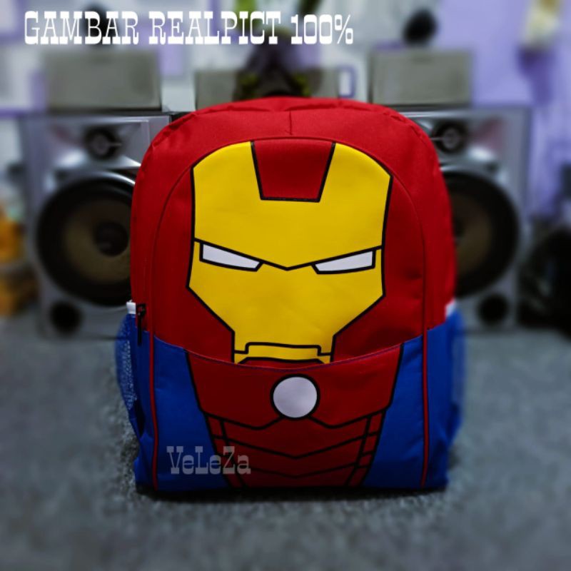 Tas ransel anak karakter superhero tas ransel anak sekolah