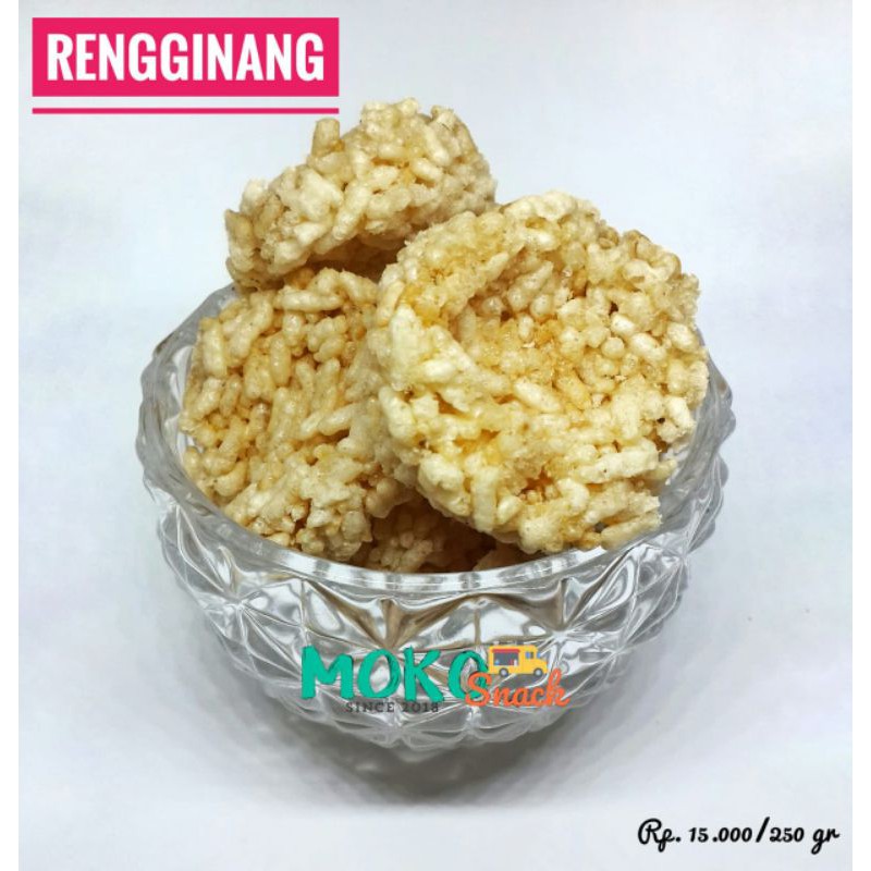 

Snack cemilan kiloan murah Rengginang Gurih 1 kg