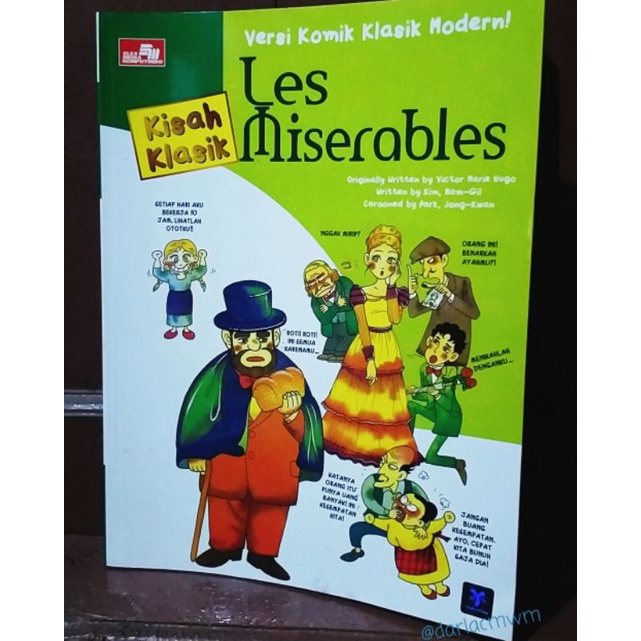 Les Miserables versi komik klasik modern