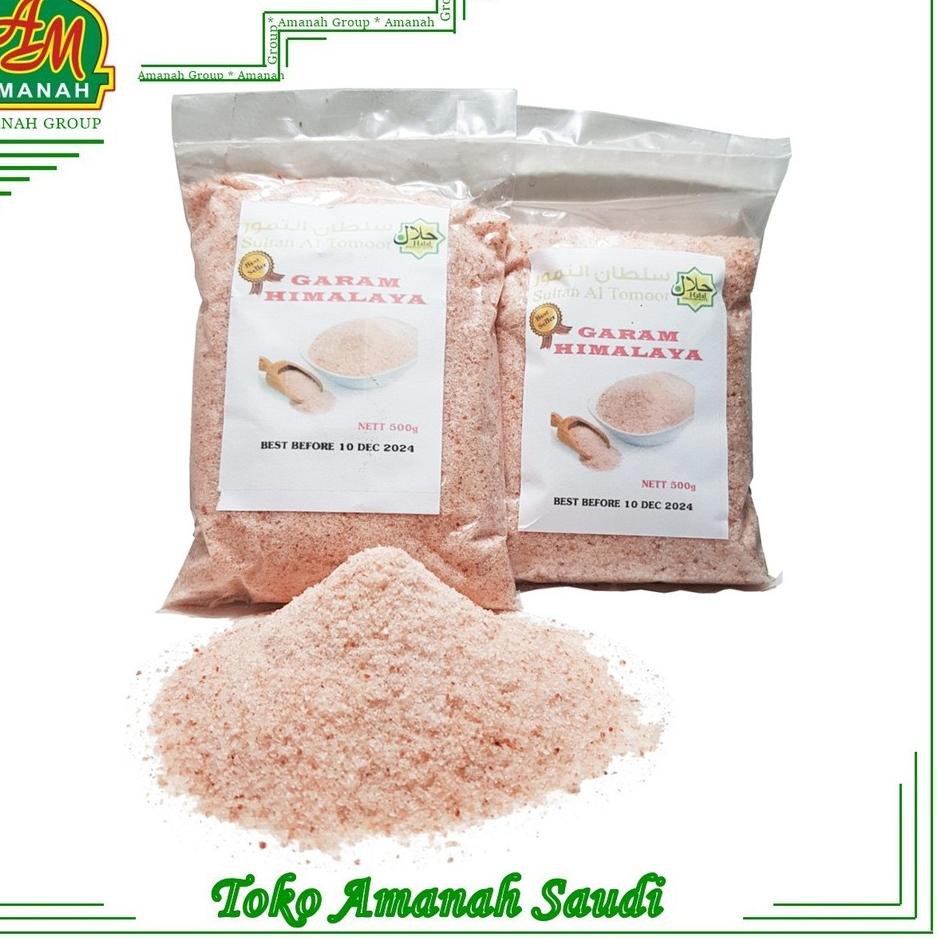 

READY ! Garam Himalaya 500gr- Himalayan Salt Pink