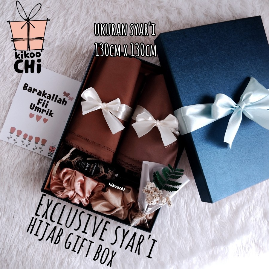 

Kikoochi Gift Box - Hijab Hampers Hadiah Kado Ulang Tahun Istri Wanita