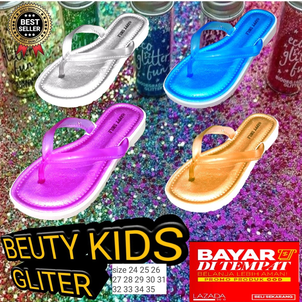SANDAL GLITER/SANDAL MURAH/SANDAL KARET/SANDAL LUCU/SANDAL TERBARU/SANDAL GROSIR/SANDAL IMPORT