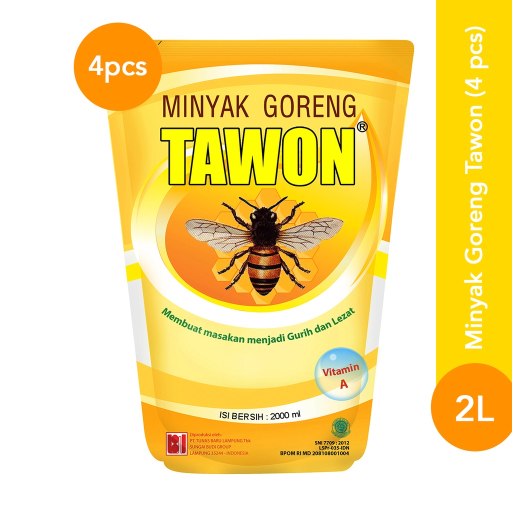 

Rose Brand - Bundle Minyak Goreng Tawon 2 Liter (4 pcs)