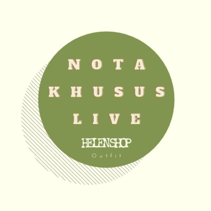 

NOTA KHUSUS LIVE 1KG