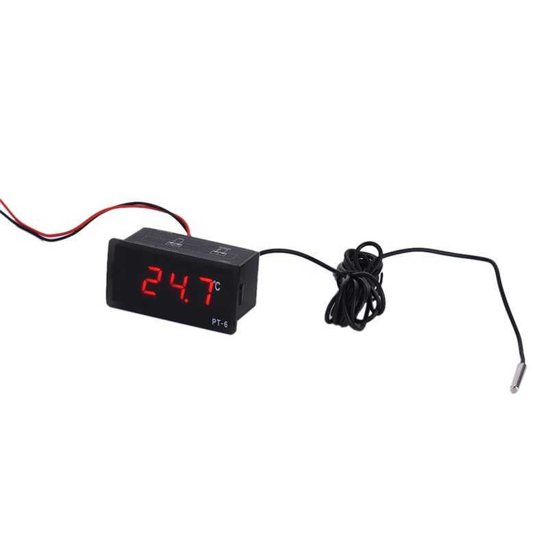 Digital Led Thermometer Panel 220V -40 - 110C 220V Termometer Digital Panel Display