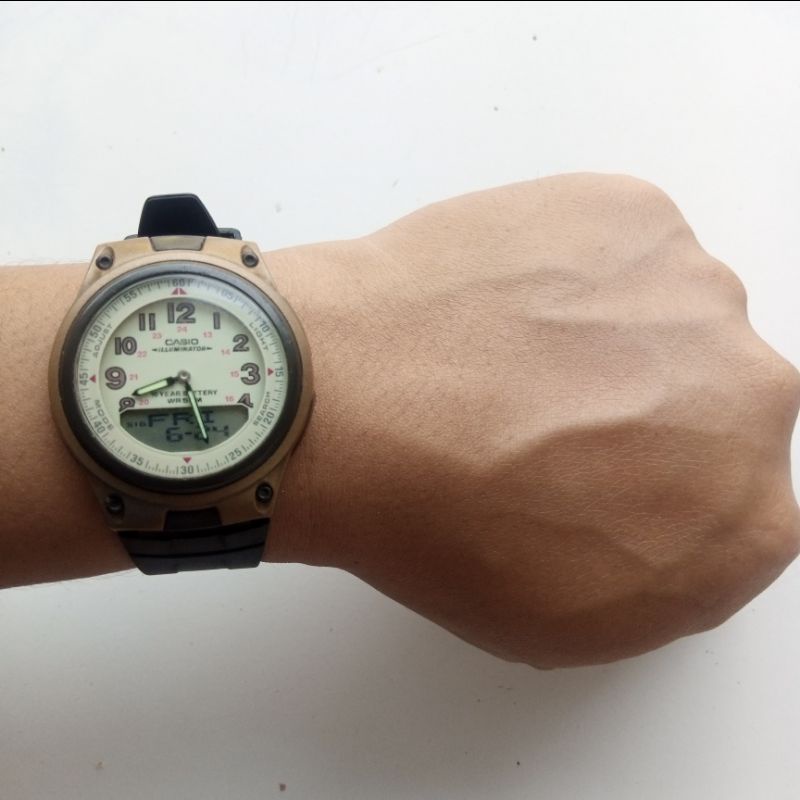 PL SECOND jam CASIO AW80