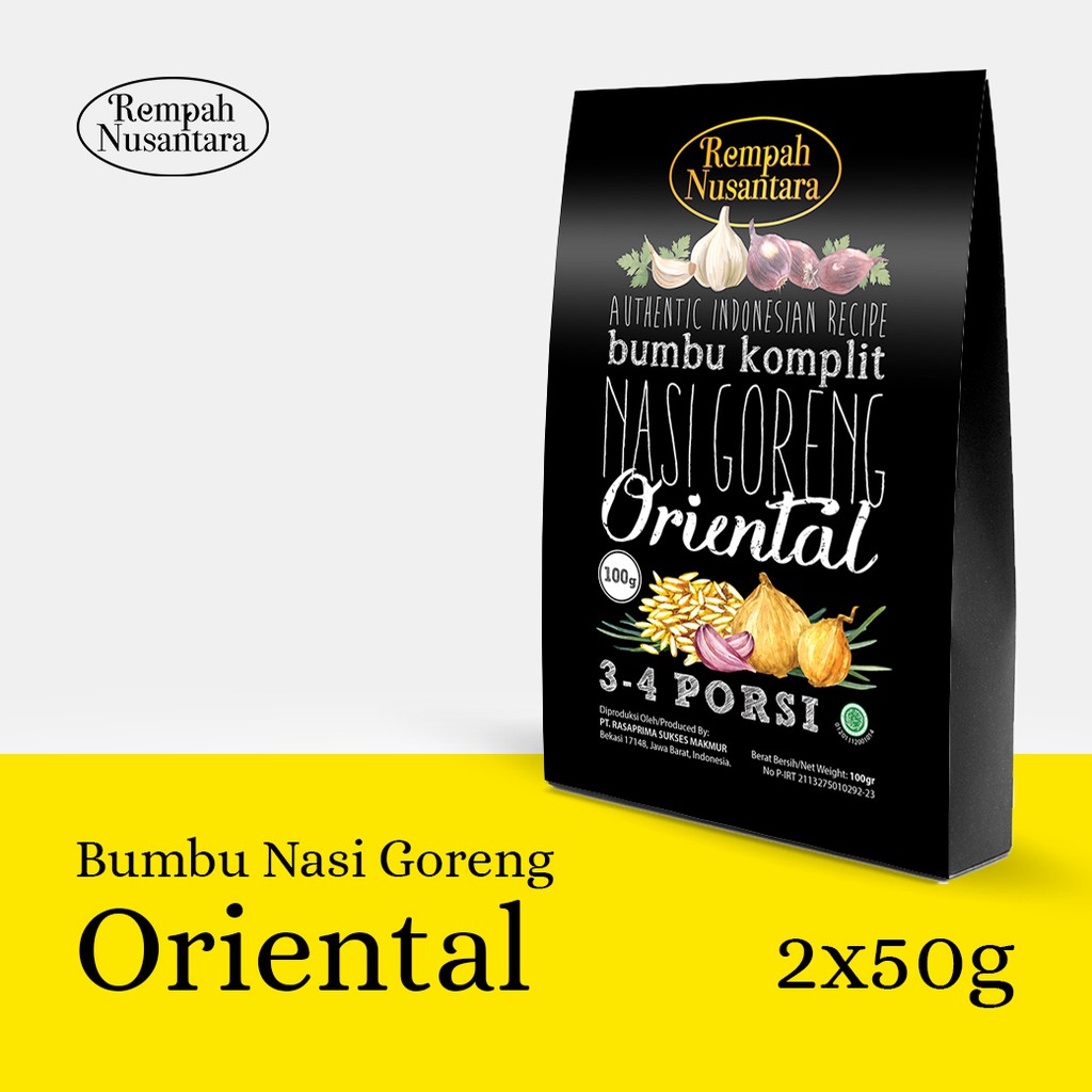 

Seriboe Rempah Nusantara Bumbu Nasi Goreng Oriental Rempah Nusantara (100 Gram)
