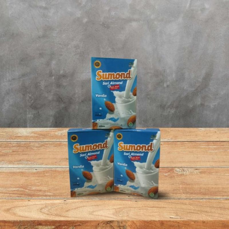 

SUMOND Susu Bubuk Almond Rasa Vanila 200gr