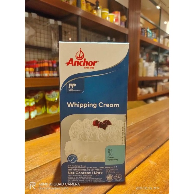 

(BISA COD) ANCHOR Whipping Cream 1Liter BIG SALE Kode 1275
