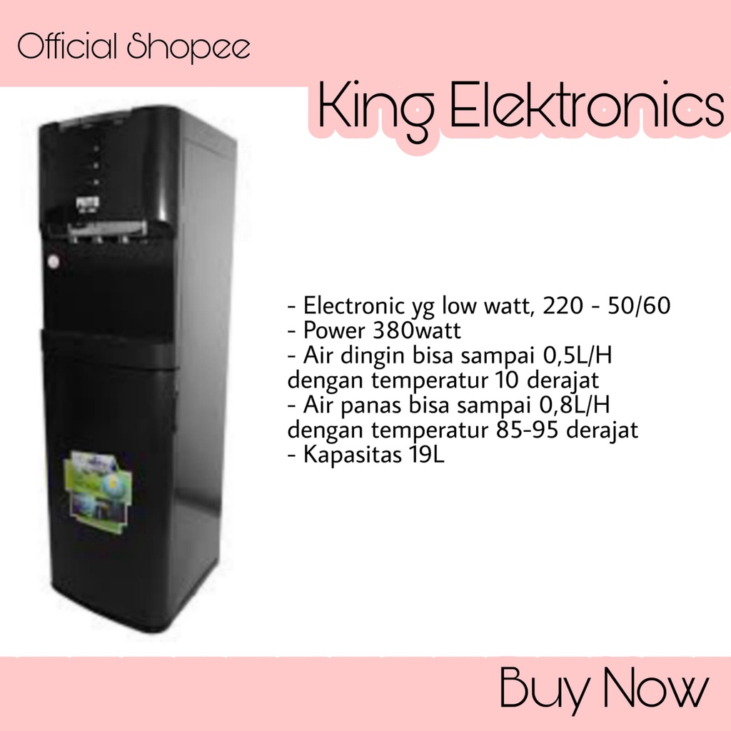 LINK NON JABODETABEK - WATER DISPENSER MITO GALON BAWAH MD-666/WATER DISPENSER MITO MD 666/MD-666