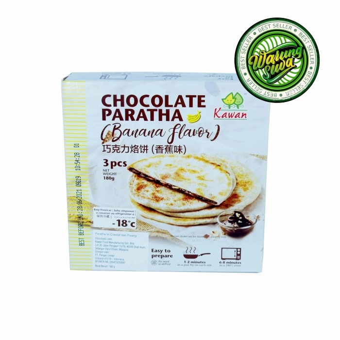 

kawan paratha chocolate banana 180gr