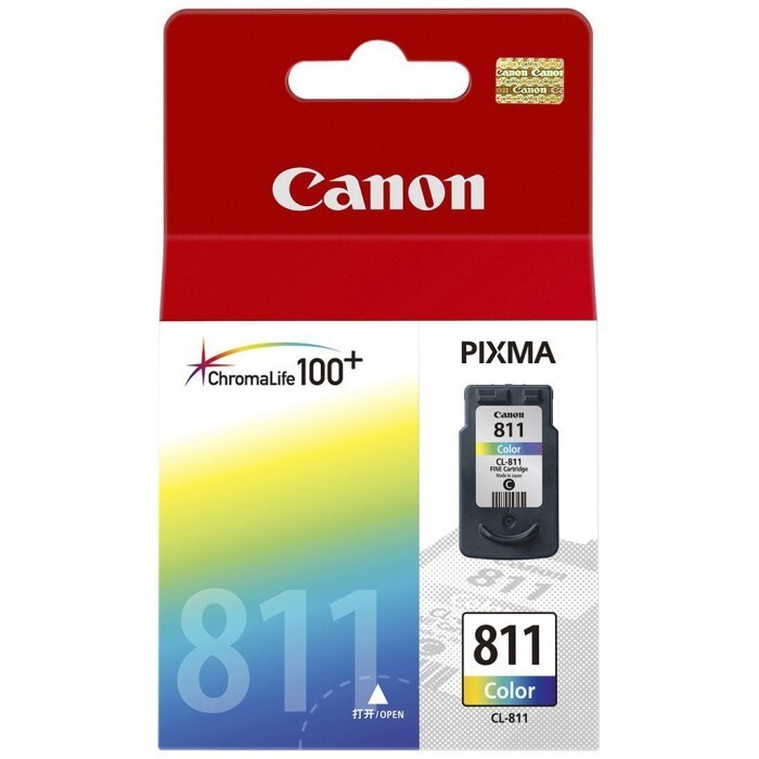 Canon Ink Cartridge CL 811 Color Tinta Warna For Untuk Printer Pixma IP 2770 2772 MP 237 245 258 268 276 287 486 496 497 MX 328 338 347 357 366 416 426 Genuine