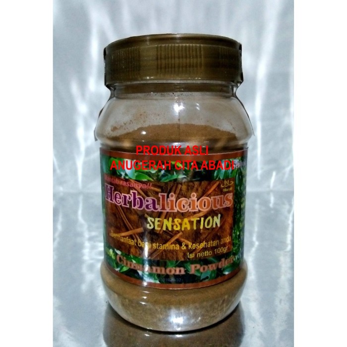 

Order Langsung Kayu Manis Bubuk Herbalicious Sensation Pure Cinnamon 100gr Toples Limited
