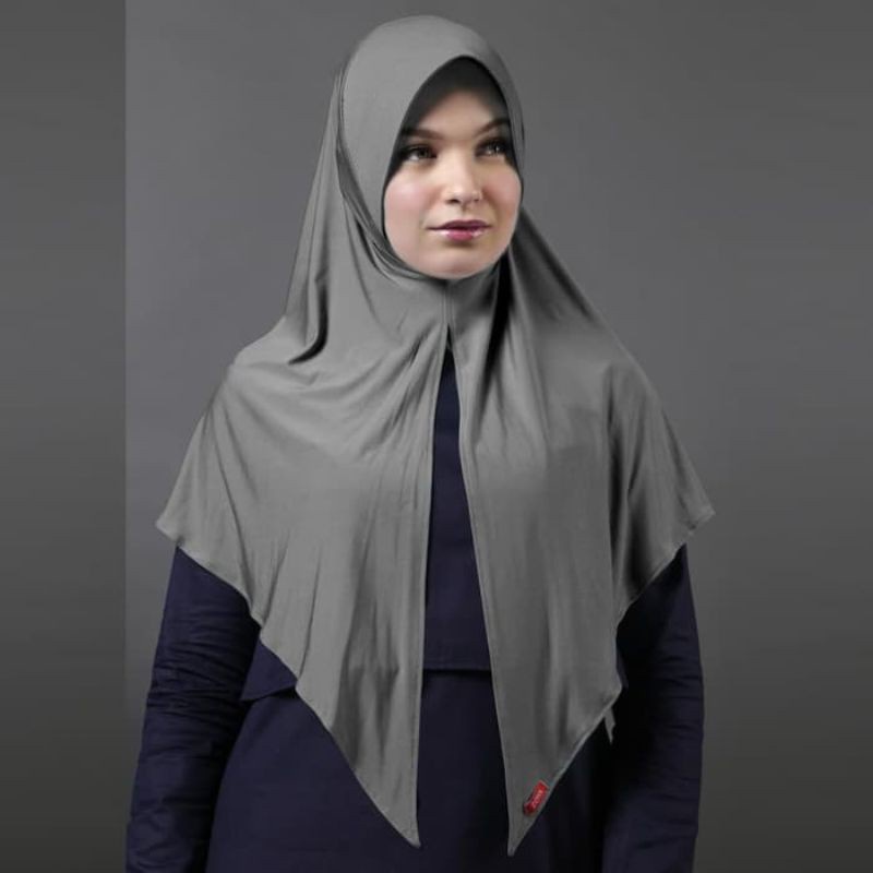 KERUDUNG JILBAB HIJAB INSTAN BERGO ALIA HX CASUAL BY ZOYA POLOS