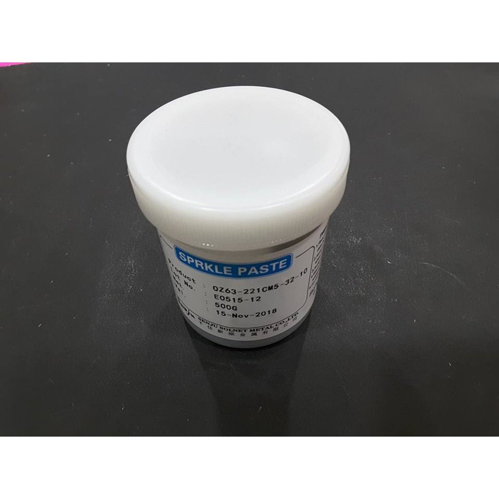 

TIMAH PASTA - TIMAH CAIR SPRKLE OZ WHITE LABEL 500G ORIGINAL