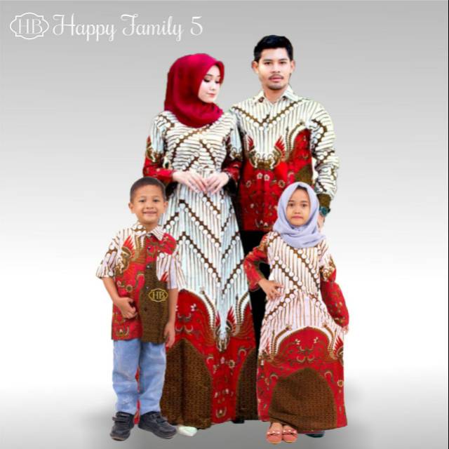 Couple family gamis batik adem set kapelan gamis jumbo kemeja lengan panjang gamis anak Hem anak