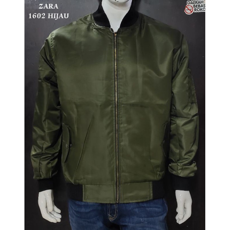 jaket bomber pria ZARA MAN